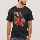Pesquisar por símbolo de canadá camisetas Mapa