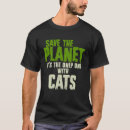 Pesquisar por meio ambiente camisetas Gato