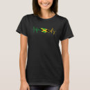 Pesquisar por bandeira jamaicana camisetas Batimento cardíaco