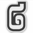 Pesquisar por número dois adesivos Segundo