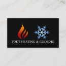 Pesquisar por ar refrigeração cartao de visita Aquecimento