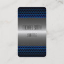 Pesquisar por aço azul cartao de visita Metálico