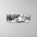 Pesquisar por barcos impressão de canvas Preto e branco