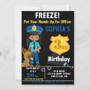 Pesquisar por agente polícia aniversário convites Policial