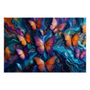 Pesquisar por pintura abstrata pósteres pôsteres Borboleta