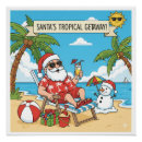 Pesquisar por boneco de neve pôsteres Santa claus