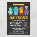 Pesquisar por robô aniversário convites Primeiro