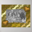 Pesquisar por coração dourado pôsteres Elegante