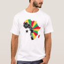 Pesquisar por mapa étnico camisetas Africano