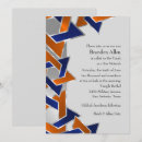 Pesquisar por orange bat mitzvah convites Estrela de david