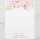 Pesquisar por água papel timbrado Floral