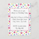 Pesquisar por bolinhas brilhantes convites For kids