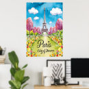 Pesquisar por pinturas de paris pósteres pôsteres Ilustração