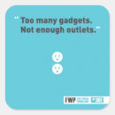 Pesquisar por tomada elétrica adesivos Humor