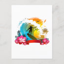Pesquisar por vintage hawaii cartoes postais Surfer