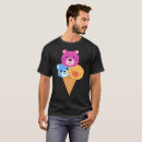Pesquisar por sorvete colorido camisetas Fofo
