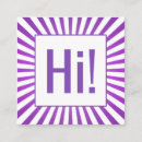 Pesquisar por cumprimento cartao de visita Moderno