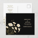 Pesquisar por flores preto e branco cartoes postais Couple