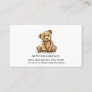 Pesquisar por teddy bear cartao de visita Creche
