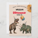 Pesquisar por triceratops convites Amarelo