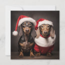 Pesquisar por dachshund do natal cartoes Santa claus