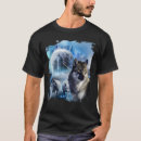 Pesquisar por lobo da neve camisetas Lua
