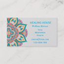 Pesquisar por saúde e bem estar cartao de visita Mandala