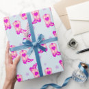 Pesquisar por onda azul papel de presente Abstrato