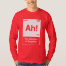 Pesquisar por ah o elemento de surpresa camisetas Ciência