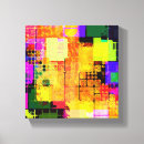Pesquisar por formas geométricas impressão de canvas Colorido