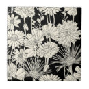 Pesquisar por flores pretas azulejos Preto e branco