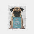 Pesquisar por pug fleece mantas Cãezinhos