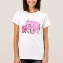 Pesquisar por elefante rosa camisetas Animal
