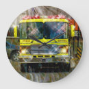 Pesquisar por dos bombeiros relogios de parede Veículos de emergência