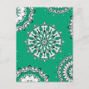 Pesquisar por mandalas da mandala cartoes postais Branco