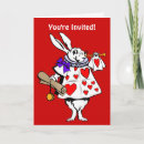 Pesquisar por alice in wonderland convites White rabbit