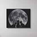 Pesquisar por gatos na noite artes pôsteres Lua