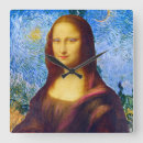 Pesquisar por leonardo da vinci relogios de parede Mona lisa