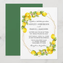 Pesquisar por do verde limão casamento convites Limões de aquarela