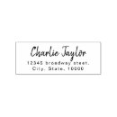 Pesquisar por minimalista carimbos Endereço de retorno