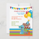 Pesquisar por palhaço aniversário convites Circo