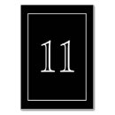 Pesquisar por preto branco cartoes de mesa Simples