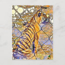 Pesquisar por design do tigre cartoes postais Selvagem