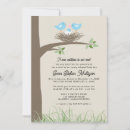 Pesquisar por ninho do pássaro convites Mother to be