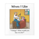 Pesquisar por vinhos bloco de notas Humor de vinho