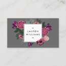 Pesquisar por florais vintage cartao de visita Beleza