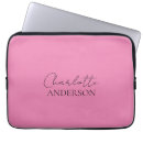 Pesquisar por presente” laptop sleeves Rosa