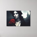 Pesquisar por arte gótico impressão de canvas Lua cheio