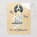 Pesquisar por inglês cocker spaniel cartoes postais Cachorro