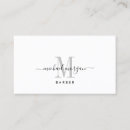 Pesquisar por monograma b cartao de visita Minimalista